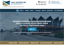 Tablet Screenshot of mclaughlinfg.com